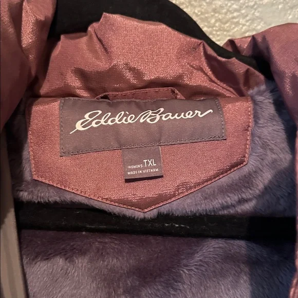 Eddie Bauer Down Parka Sun Valley XL Tall - Picture 10 of 14